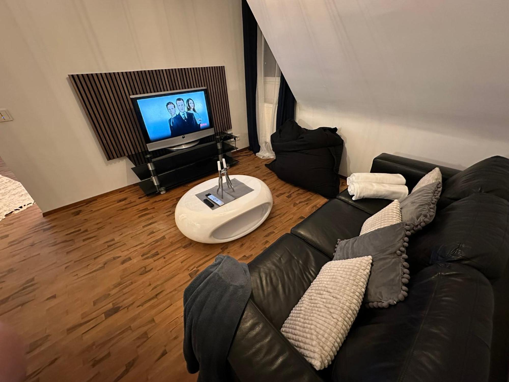 77M² - 3 Zi Modern Zentrum Kueche Dachterrasse Wlan Карлсруе Екстериор снимка